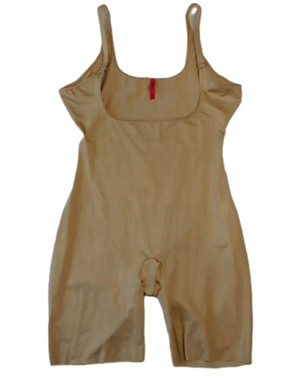 SPANX SpanxShape Invisible Mid Thigh Bodysuit | Tan | EUC | XL
